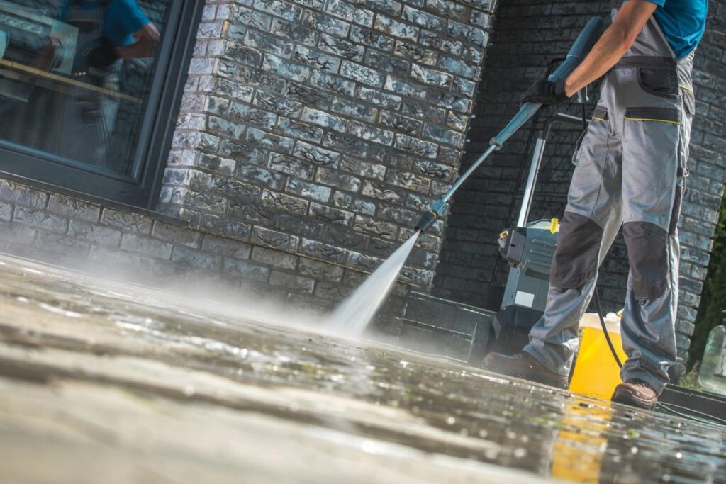 power washing