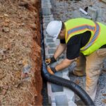 retaining wall drainage