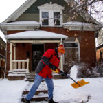 unshoveled snow, snow removal